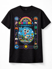 The Amazing World of Gumball Gumball Cartoon Graphic Unisex T-Shirt