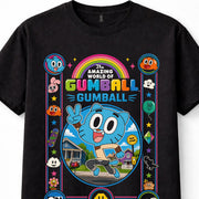 The Amazing World of Gumball Gumball Cartoon Graphic Unisex T-Shirt