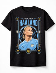 Erling Haaland Manchester City Number 9 Norway Football Star Unisex T-Shirt