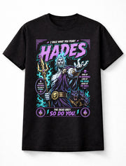 Hades Greek God of the Underworld Cerberus Unisex T-Shirt
