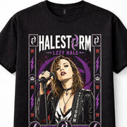 Halestorm Lzzy Hale Hard Rock Band Music Fan Unisex T-Shirt