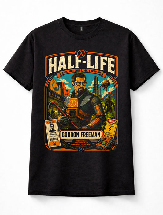 Half-Life Gordon Freeman Black Mesa HEV Suit Unisex T-Shirt