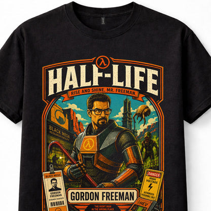 Half-Life Gordon Freeman Black Mesa HEV Suit Unisex T-Shirt