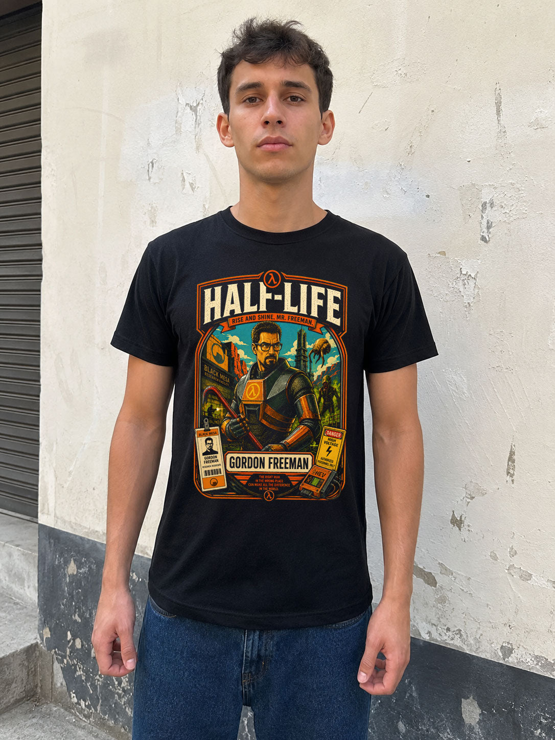 Half-Life Gordon Freeman Black Mesa HEV Suit Unisex T-Shirt