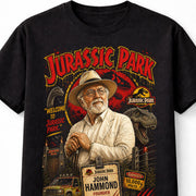 Jurassic Park John Hammond Founder Dinosaur Movie Unisex T-Shirt