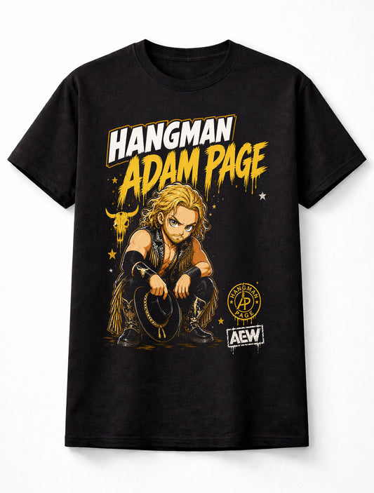 Hangman Adam Page AEW Wrestling Cowboy Superstar Unisex T-Shirt