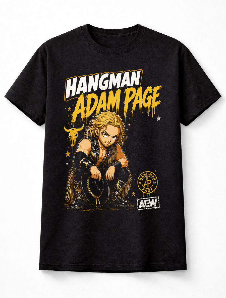Hangman Adam Page AEW Wrestling Cowboy Superstar Unisex T-Shirt