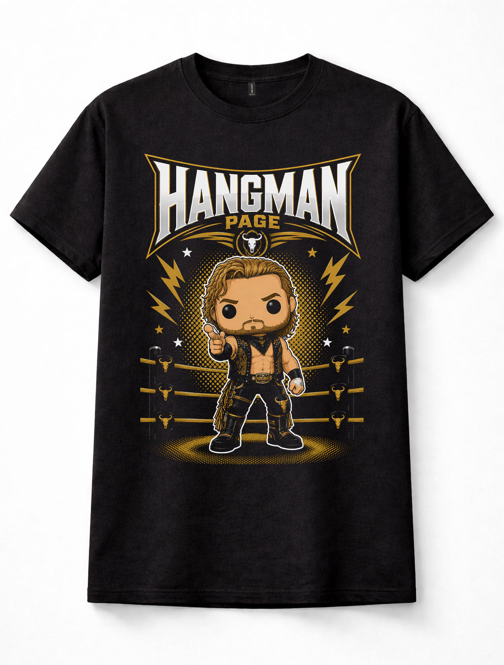 Hangman Adam Page AEW Cowboy Shit Wrestling Pop Graphic Unisex T-Shirt