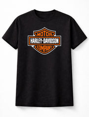 Harley-Davidson Motor Company Logo Motorcycle Biker Black Unisex T-Shirt