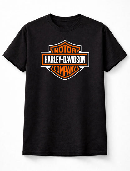 Harley-Davidson Motor Company Logo Motorcycle Biker Black Unisex T-Shirt