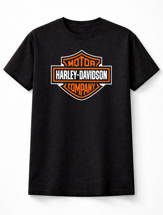 Harley-Davidson Motor Company Logo Motorcycle Biker Black Unisex T-Shirt