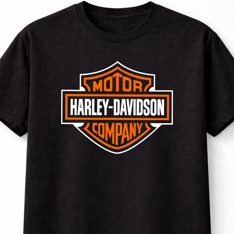 Harley-Davidson Motor Company Logo Motorcycle Biker Black Unisex T-Shirt