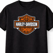 Harley-Davidson Motor Company Logo Motorcycle Biker Black Unisex T-Shirt