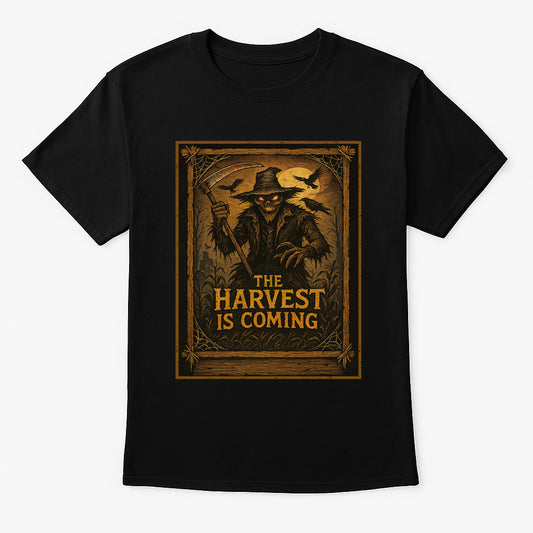 Scarecrow The Harvest Is Coming Unisex Adults & Kids T-Shirt