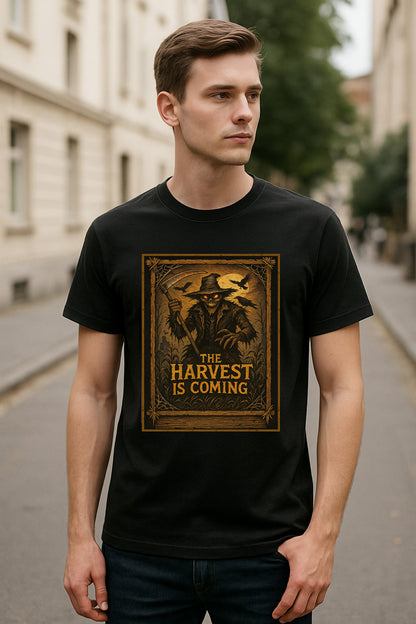 Scarecrow The Harvest Is Coming Unisex Adults & Kids T-Shirt