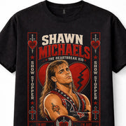 Shawn Michaels HBK WWE Heartbreak Kid Wrestling Unisex T-Shirt