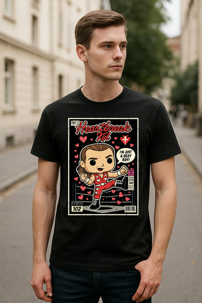 Shawn Michaels Heartbreak Kid Funko Pop Comic Wrestling Unisex T-Shirt