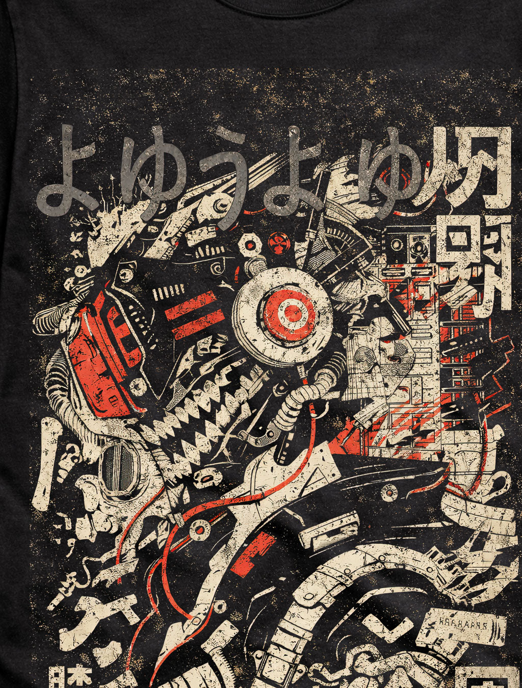 Mecha Japanese Cyberpunk Y2K Retro Techwear Manga Anime Adults & Kids Unisex T-Shirt