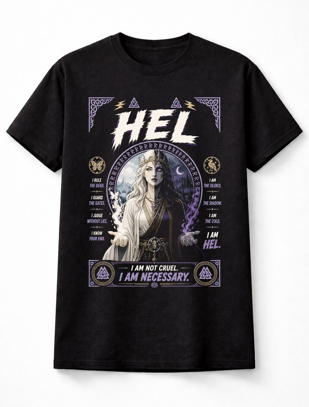 Hel Goddess of Death Norse Mythology Ragnarok Unisex T-Shirt