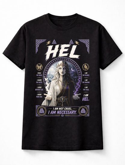 Hel Goddess of Death Norse Mythology Ragnarok Unisex T-Shirt