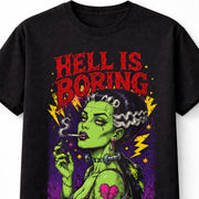 Bride Of Frankenstein Gothic Horror Punk Monster Unisex T-Shirt
