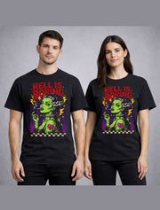 Bride Of Frankenstein Gothic Horror Punk Monster Unisex T-Shirt