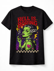 Bride Of Frankenstein Gothic Horror Punk Monster Unisex T-Shirt