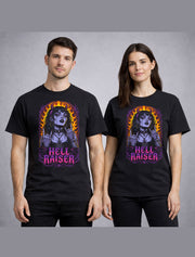 Hellraiser Gothic Demon Girl Pentagram Horror Unisex T-Shirt