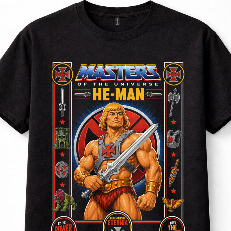 Masters of the Universe He-Man Defender of Eternia Unisex T-Shirt