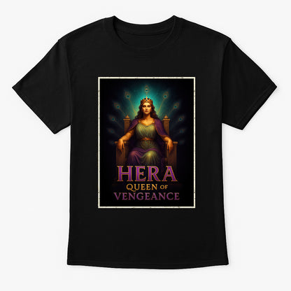 Hera Queen of Vengeance Unisex Greek Goddess T-Shirt