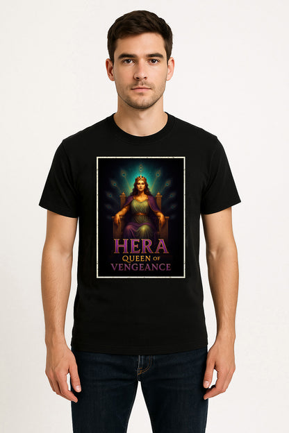 Hera Queen of Vengeance Unisex Greek Goddess T-Shirt