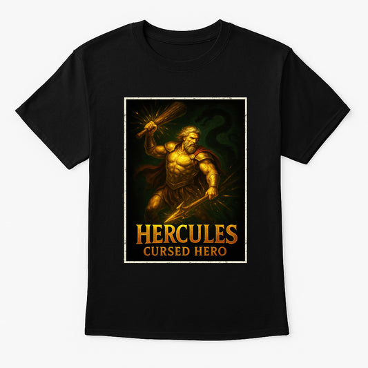 Hercules Cursed Hero Unisex Greek Mythology T-Shirt