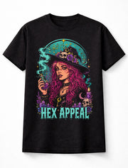 Hex Appeal Gothic Witch Halloween Potion Graphic Unisex T-Shirt