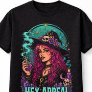 Hex Appeal Gothic Witch Halloween Potion Graphic Unisex T-Shirt