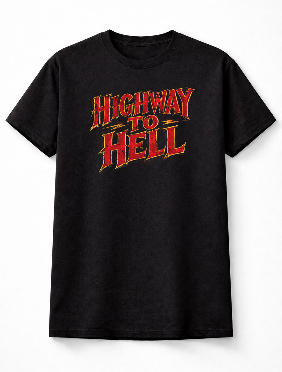 AC/DC Highway To Hell Rock Music Unisex T-Shirt