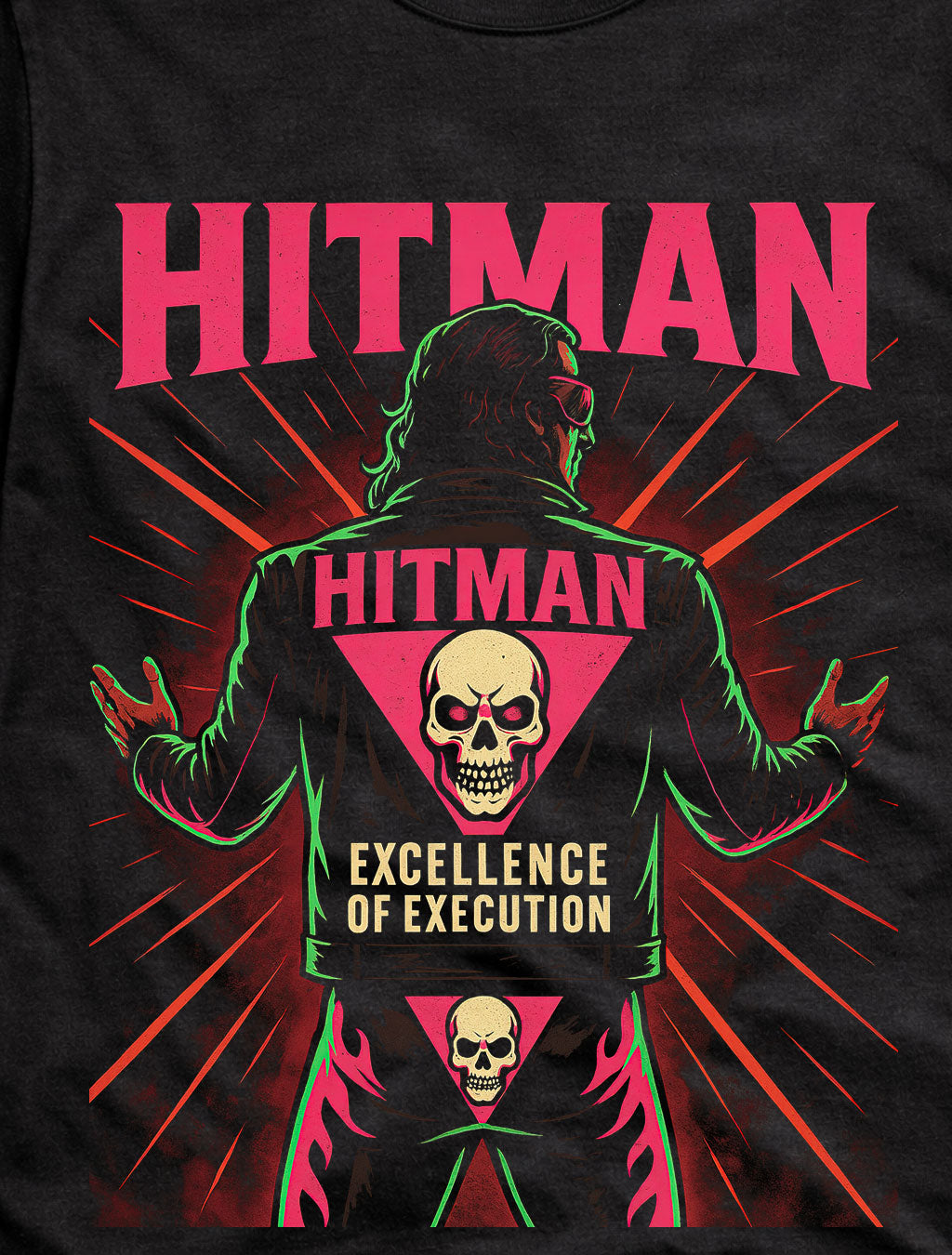 Bret “The Hitman” Hart – Excellence of Execution Hitman Jacket Edition Adults & Kids Unisex T-Shirt