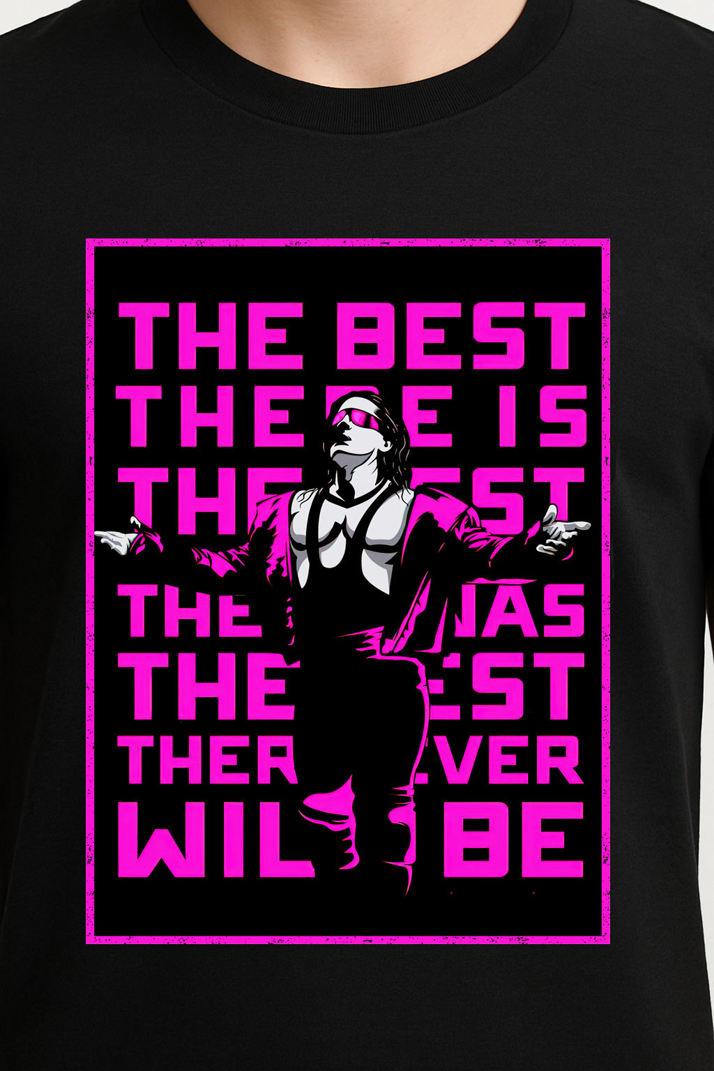 Bret Hart The Best There Is Retro WWF WCW Wrestling Unisex Adults & Kids T-Shirt