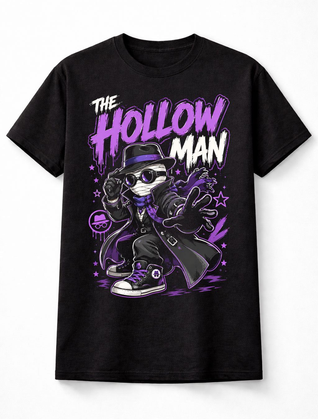 The Hollow Man Horror Monster Graphic Unisex T-Shirt
