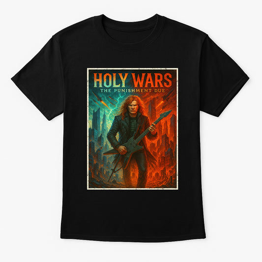 Megadeth Holy Wars The Punishment Due Unisex T-Shirt Thrash Metal Band Tee