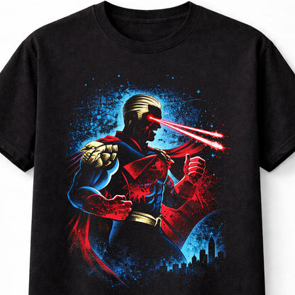 Homelander The Boys Superhero Laser Eyes Graphic Adults & Kids Unisex T-Shirt