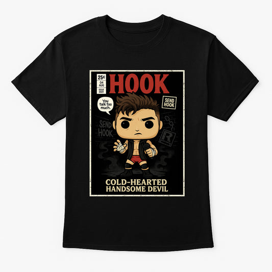 Hook Cold-Hearted Handsome Devil Funko Pop Comic Wrestling Unisex T-Shirt