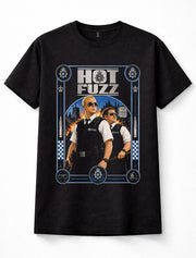Hot Fuzz Simon Pegg Nick Frost Police British Comedy Movie Black Unisex T-Shirt