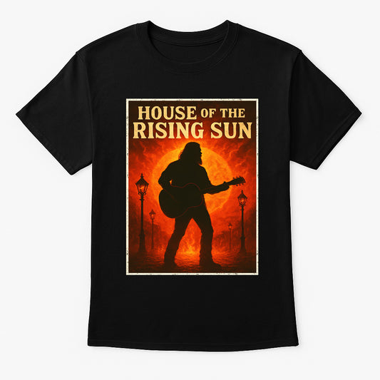 White Buffalo House of the Rising Sun Unisex T-Shirt Classic Rock Band Tee