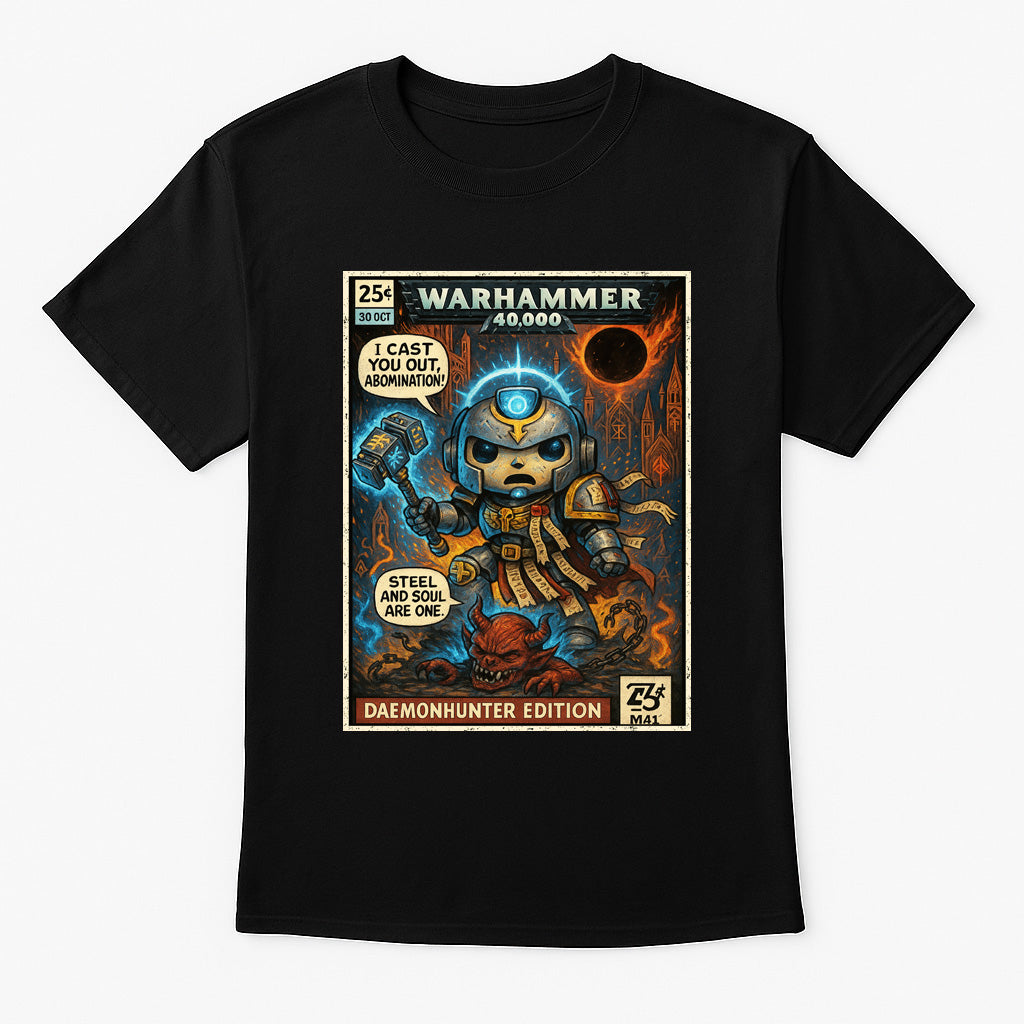 Warhammer 40K Grey Knights Daemonhunter Space Marine Adults & Kids Unisex T-Shirt