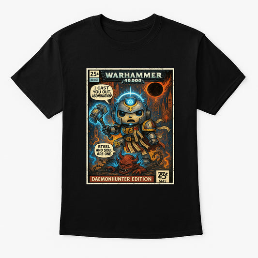 Warhammer 40K Grey Knights Daemonhunter Space Marine Adults & Kids Unisex T-Shirt