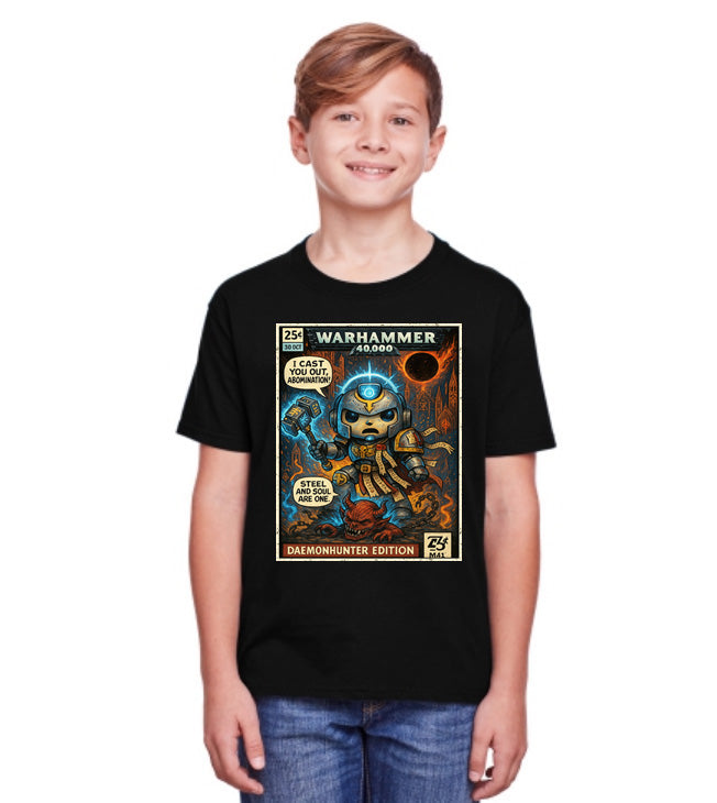 Warhammer 40K Grey Knights Daemonhunter Space Marine Adults & Kids Unisex T-Shirt