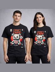 Care Bear I Dont Care Funny IDC Gothic Teddy Graphic Unisex T-Shirt