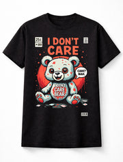 Care Bear I Dont Care Funny IDC Gothic Teddy Graphic Unisex T-Shirt