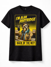 I'm Alan Partridge Back of the Net Comedy TV Quote Unisex T-Shirt