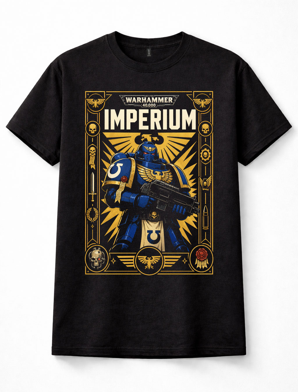Warhammer 40000 Ultramarines Space Marine Imperium Unisex T-Shirt